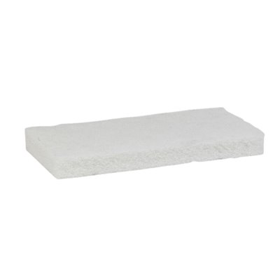 Zachte Schuurpad Nylon 245x125x30mm Wit -Horecavoordeel.com-