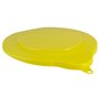 Emmerdeksel Voor 6 Liter Emmer Polypropyleen 295x250x20mm Geel -Horecavoordeel.com-