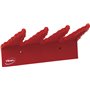 Wall holder Polypropylene 240x170x60mm Red