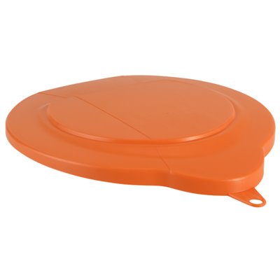 Emmerdeksel Voor 6 Liter Emmer Polypropyleen 295x250x20mm Oranje -Horecavoordeel.com-