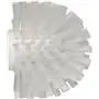 Medium Wormhuisborstelkop Met Polyester Vezels ø135x130mm Wit -Horecavoordeel.com-