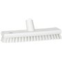 Tough Floor brush With Water supply Polyester Fiber, Hard 270x75x95mm Fiber length Ca. 30mm White