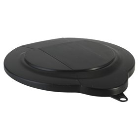 Bucket Lid for 6 Liter Bucket Polypropylene 295x250x20mm Black