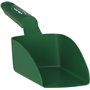 Straight Hand shovel, small, 0,5 Liter Polypropylene 300x95x80mm Green