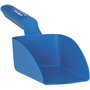 Straight Hand shovel, small, 0,5 Liter Polypropylene 300x95x80mm Blue