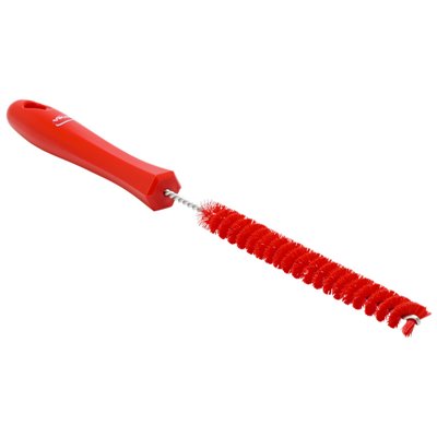 Drain brush Polyester Fiber, Medium Visible Fiber length 5mm ø15x310mm Red