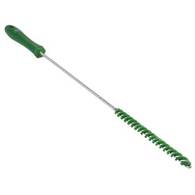 Pipe Brush With Handle and Polyester Fibers ø10x480mm, Hard Green