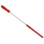 Pipe Brush With Handle and Polyester Fibers ø10x480mm, Hard Red