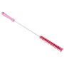 Pipe Brush With Handle and Polyester Fibers ø20x500mm, Medium Pink