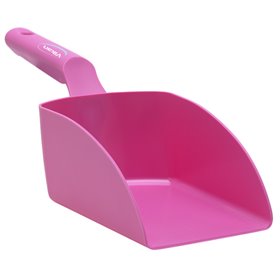 Straight Hand shovel, Medium, 1 Liter Polypropylene 340x120x110mm Pink