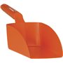 Straight Hand shovel, Medium, 1 Liter Polypropylene 340x120x110mm Orange