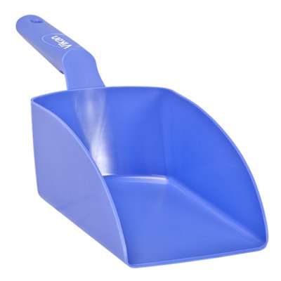 Straight Hand shovel, Medium, 1 Liter Polypropylene 340x120x110mm Purple