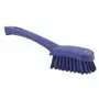 Dish brush With Short Helve Polyester Fiber, Hard 270x70x85mm Purple
