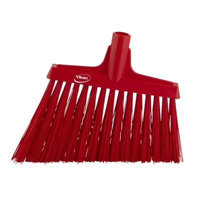 Corner Broom Polyester Fiber, Hard 290x40x270mm Red