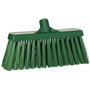 Harde Bezem Met Polyester Vezels 330x100x170mm Groen -Horecavoordeel.com-