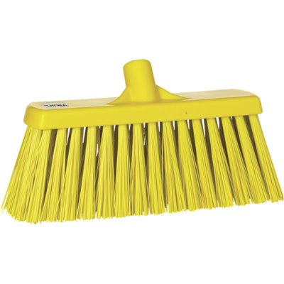 Broom Polyester Fiber, Hard 330x100x170mm Yellow