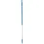Ergonomische Aluminium Steel 130cm Van Geanodiseerd Aluminium En Polypropyleen 1310xø 31mm Blauw -Horecavoordeel.com-