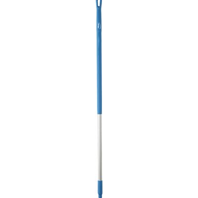 Ergonomische Aluminium Steel 130cm Van Geanodiseerd Aluminium En Polypropyleen 1310xø 31mm Blauw -Horecavoordeel.com-