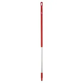 Ergonomic Aluminium Helve 130cm Anodized Aluminum, Polypropylene 1310xø 31mm Red