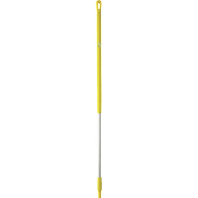 Ergonomische Aluminium Steel 130cm Van Geanodiseerd Aluminium En Polypropyleen 1310xø 31mm Geel -Horecavoordeel.com-