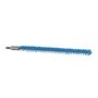 Pipe Brush For Flexible Cable with Polyester Fibers, Medium ø12x200mm, Medium Blue