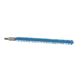 Pipe Brush For Flexible Cable with Polyester Fibers, Medium ø12x200mm, Medium Blue