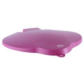 Bucket Lid for 12 Liter Bucket Polypropylene 365x310x40mm Pink