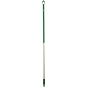 Ergonomische Rvs Steel 150cm Van Roestvrij Staal En Polypropyleen 1510xø 31mm Groen -Horecavoordeel.com-