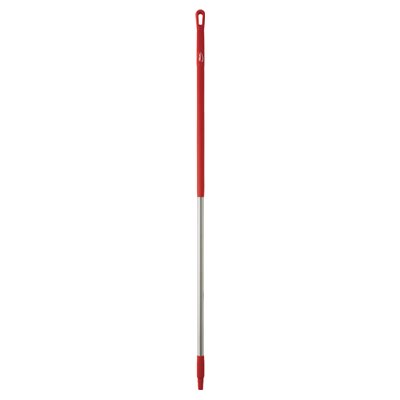 Ergonomische Rvs Steel 150cm Van Roestvrij Staal En Polypropyleen 1510xø 31mm Rood -Horecavoordeel.com-