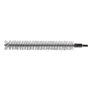 Pipe Brush For Flexible Cable with Polyester Fibers, Medium ø20x200mm, Medium White