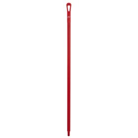 Ultra Hygiëne Steel 130cm Van Polypropyleen 1300xø 34mm Rood -Horecavoordeel.com-