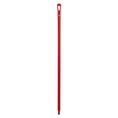 Ultra Hygiëne Steel 130cm Van Polypropyleen 1300xø 34mm Rood -Horecavoordeel.com-