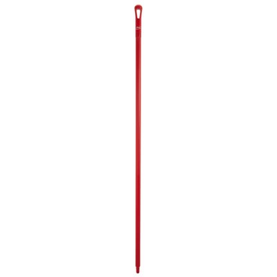 Ultra Hygiëne Steel 170cm Van Polypropyleen 1700xø 34mm Rood -Horecavoordeel.com-