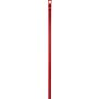 Ultra Hygiëne Steel 170cm Van Polypropyleen 1700xø 34mm Rood -Horecavoordeel.com-