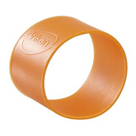 Rubber Ring 40mm, for Secondary color coding Silicone Rubber Per Set with 5 Units 40mm Orange