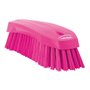 Large Work brush Polyester Fiber, Hard 200x70x60mm Pink