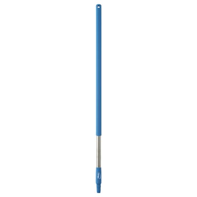 Korte Ergonomische Rvs Steel Van Roestvrij Staal En Polypropyleen 1025xø 31mm Blauw -Horecavoordeel.com-