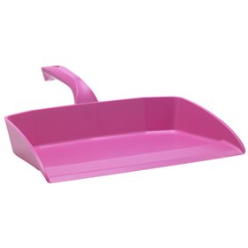 Ergonomic Dustpan Polypropylene 330x295x100mm Pink