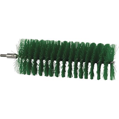 Pipe Brush For Flexible Cable with Polyester Fibers, Medium ø60x200mm, Medium Green