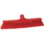 Zachte Splitveger Polypropyleen Vezels Zacht Gespleten 410x65x130mm Rood -Horecavoordeel.com-