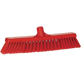 Zachte Splitveger Polypropyleen Vezels Zacht Gespleten 410x65x130mm Rood -Horecavoordeel.com-