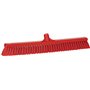 Combi Veger Breed Harde En Zachte Polyester Vezels 610x70x125mm Rood -Horecavoordeel.com-