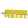 Pipe Brush For Flexible Cable with Polyester Fibers, Medium ø40x200mm, Medium Yellow