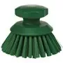 Ronde Harde Werkborstel Met Polyester Vezels ø 110x110mm Groen -Horecavoordeel.com-