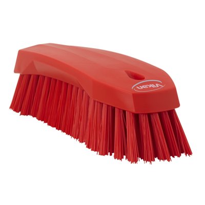 Large Work brush Polyester Fiber, Hard 200x70x60mm Red