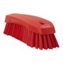 Large Work brush Polyester Fiber, Hard 200x70x60mm Red