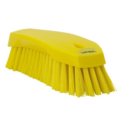 Large Work brush Polyester Fiber, Hard 200x70x60mm Yellow