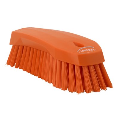 Large Work brush Polyester Fiber, Hard 200x70x60mm Orange