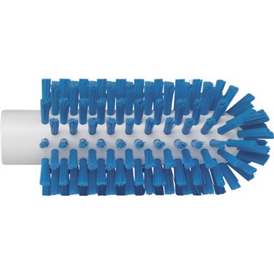 Pipe brush, Helve model Polyester Fiber ø63x150mm, Hard Blue