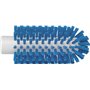 Pipe brush, Helve model Polyester Fiber ø63x150mm, Hard Blue